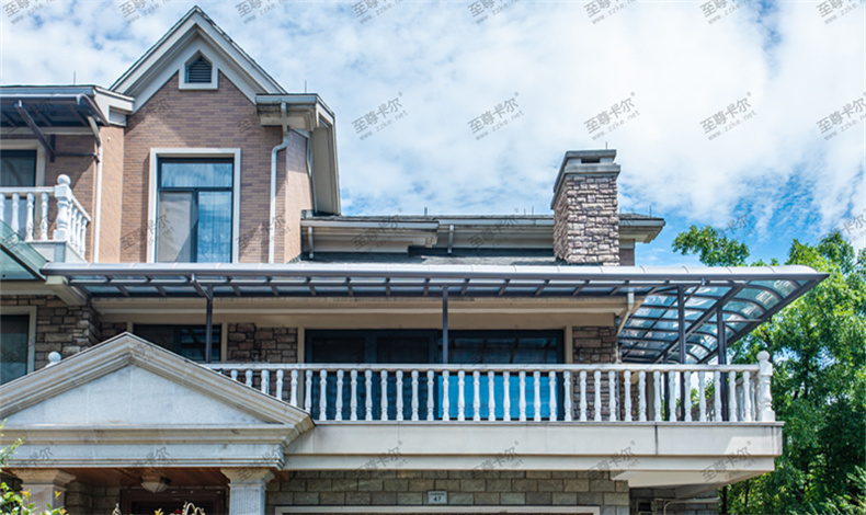 看看這些鋁合金雨棚圖片大全，鋁合金雨棚不僅好看還....