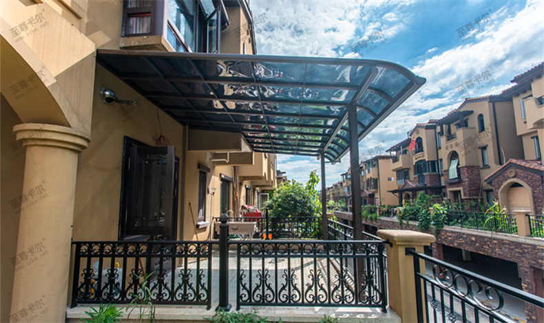 18年雨棚廠家，專業(yè)定制鋁合金雨棚——至尊卡爾