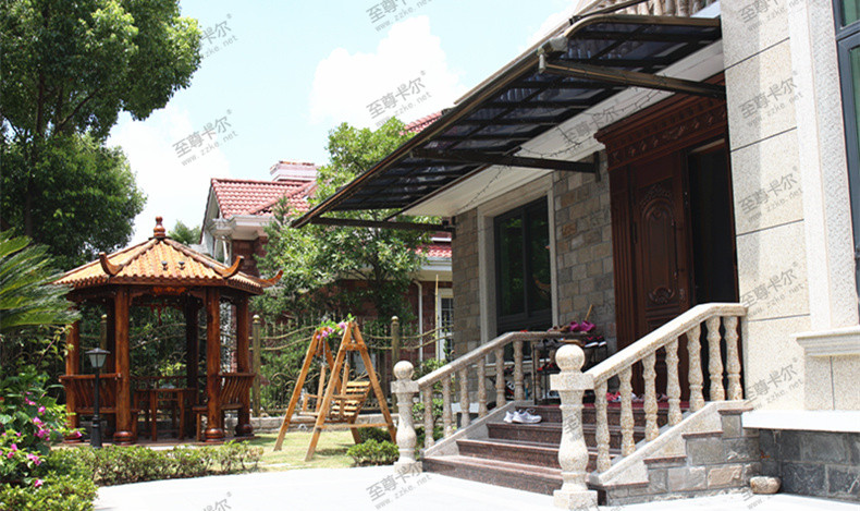 在靠墻處做雨棚，先看看這些靠墻防雨棚圖片，總有一款讓你心動