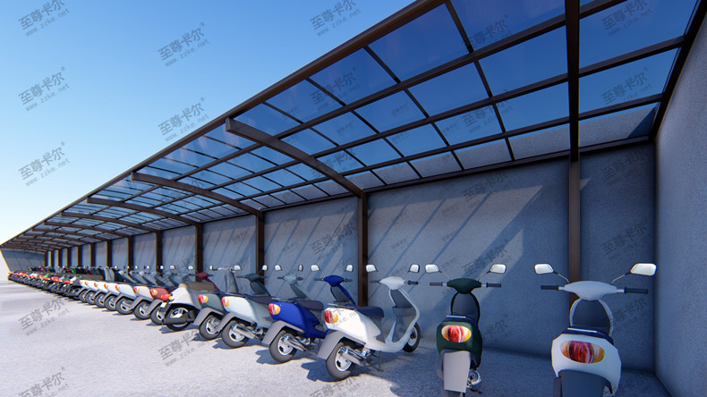 自行車棚該如何設(shè)計(jì)，自行車棚設(shè)計(jì)效果圖賞析